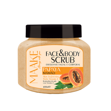 Papaya Skin Glowing Face & Body Scrub 600mL